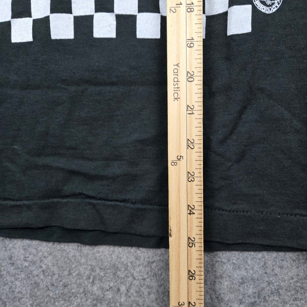 Vintage Indy Car Racing T Shirt Mens Small Black 90s Single Stitch USA Signed - Picture 12 of 13